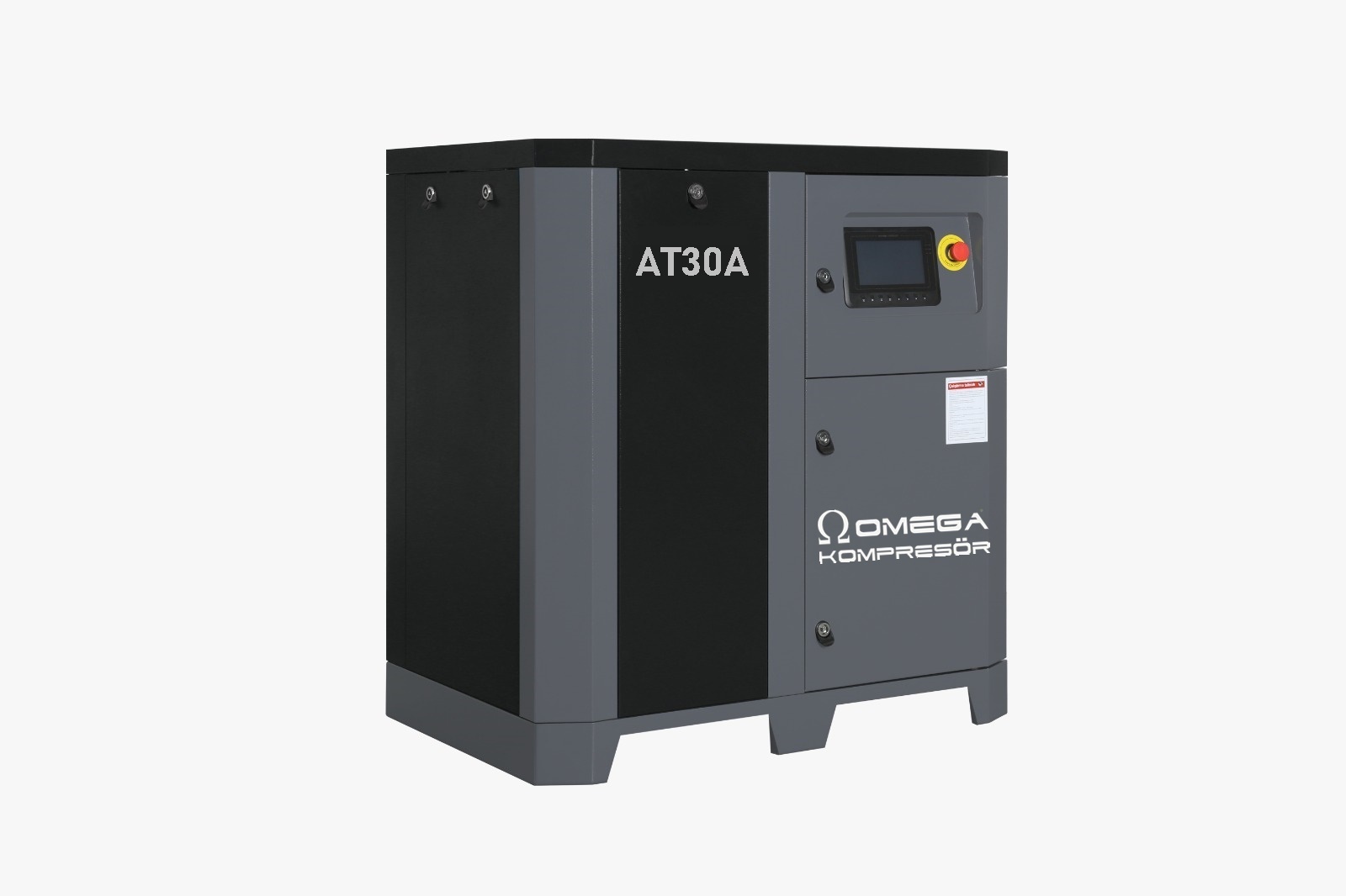 16 Bar Lazer Kesim 15 Kw 20 Hp Vidalı Kompresör, 1000 Litre Tank,  Hava Kurutucu, Kimyasal Kurutucu