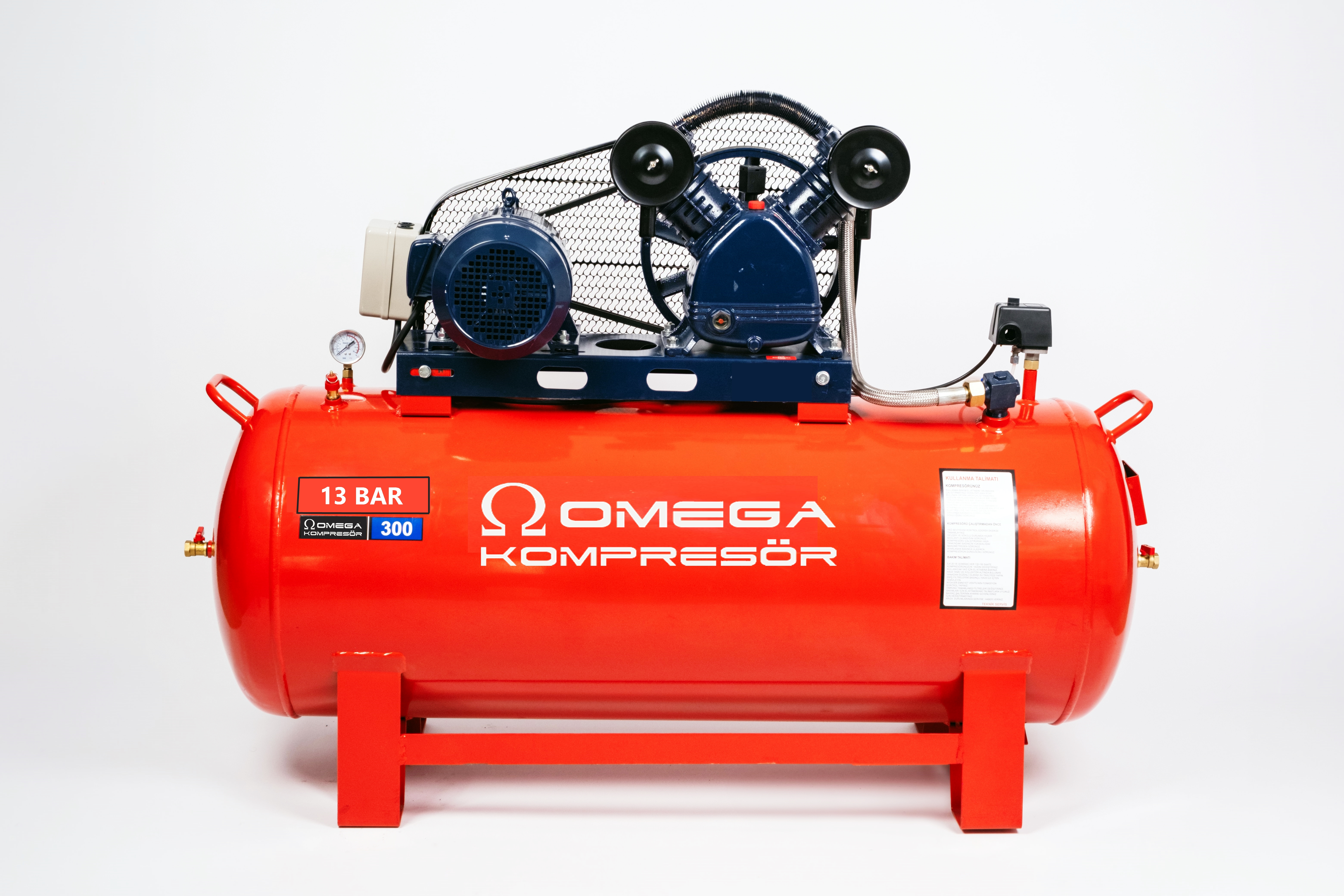 300 LİTRE PİSTONLU KOMPRESÖR