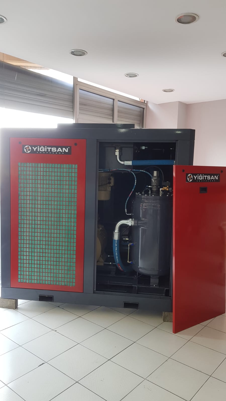 55 Kw 75 Hp İnvertörlü Vidalı Kompresör