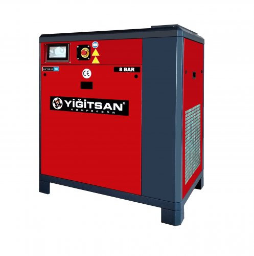 vidalı kompresör set 22 kw 30 hp Yiğitsan